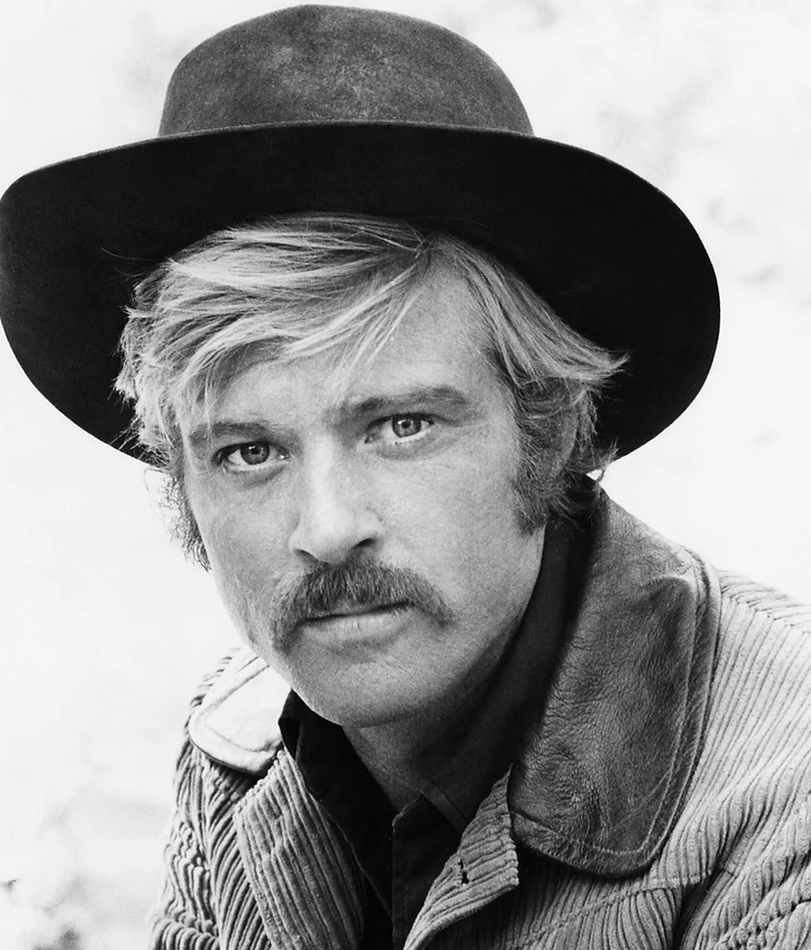 Redford no filme de 1969 "Butch Cassidy and the Sundance Kid", um de seus maiores sucessos. - Créditos: 20th Century Fox