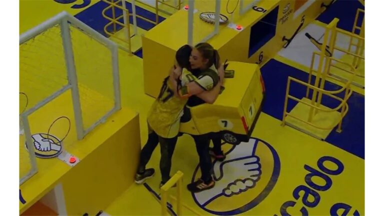 Eva e Renata dão show de resistência e vencem a primeira prova do BBB 25