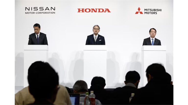 Honda, Nissan e Mitsubishi em negociações para criar um novo conglomerado automotivo