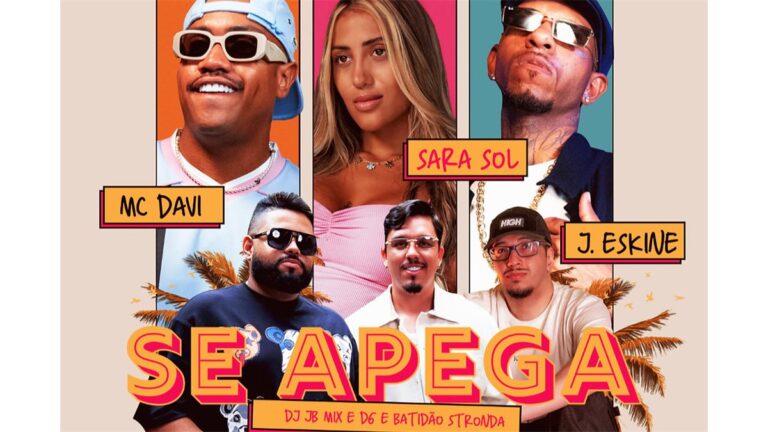 “Se Apega” e Se Envolve: Mc Davi, J. Eskine e Sara Sol Lançam Hit Romântico que É Puro Calor Humano