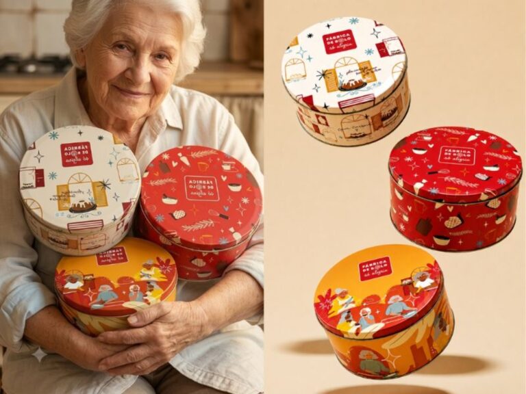 Vó Alzira traz latas colecionáveis para o Dia das Avós Vó Alzira traz latas colecionáveis para o Dia das Avós
